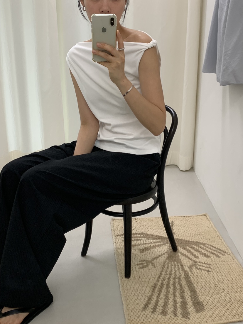 REGULARLY/PLACOR韓國直郵女裝新品熱賣職業26夏季吊帶背心REGULARLY/PLACOR吊帶/背心