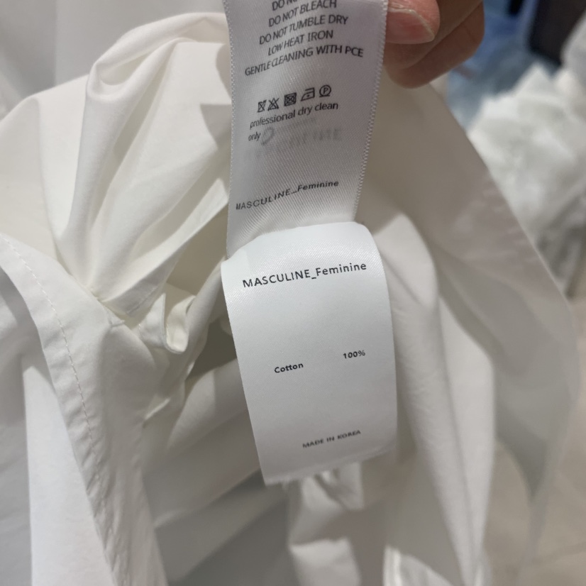 MASCULINE韓國直郵女裝新品26夏季職業時尚人氣連衣裙開衩MASCULINE連衣裙