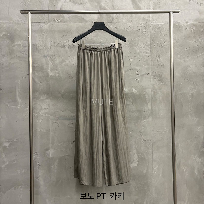 MUTE-P東大門實拍韓國女裝新品休閑人氣26夏季時尚休閑褲MUTE休閑褲圖色2