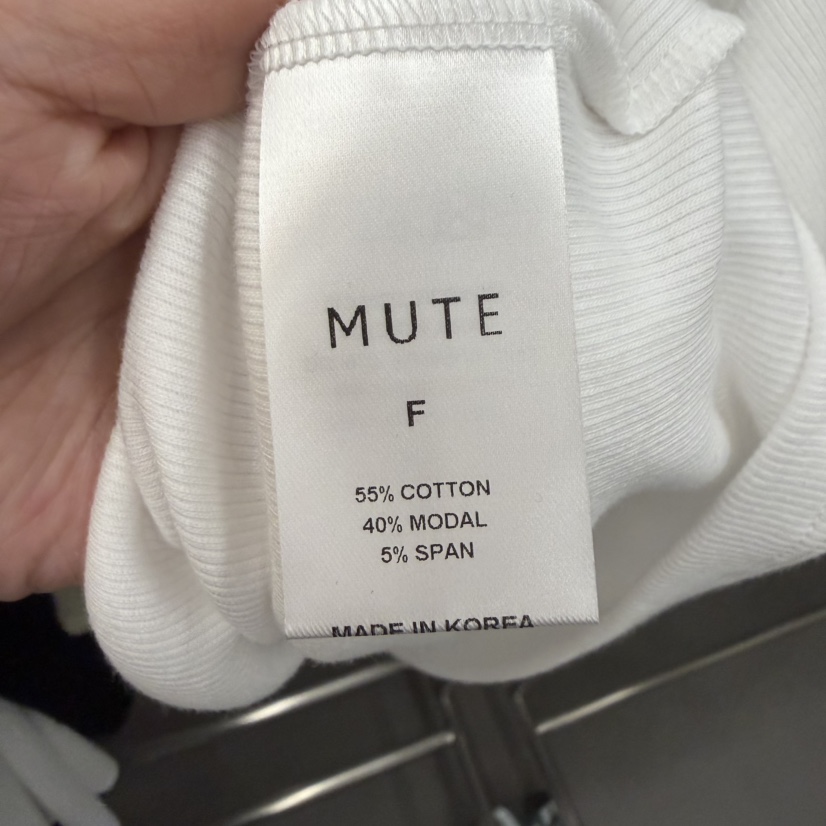 MUTE-P韓國直郵女士新品休閑職業26春夏時尚熱賣26夏季T恤MUTET恤