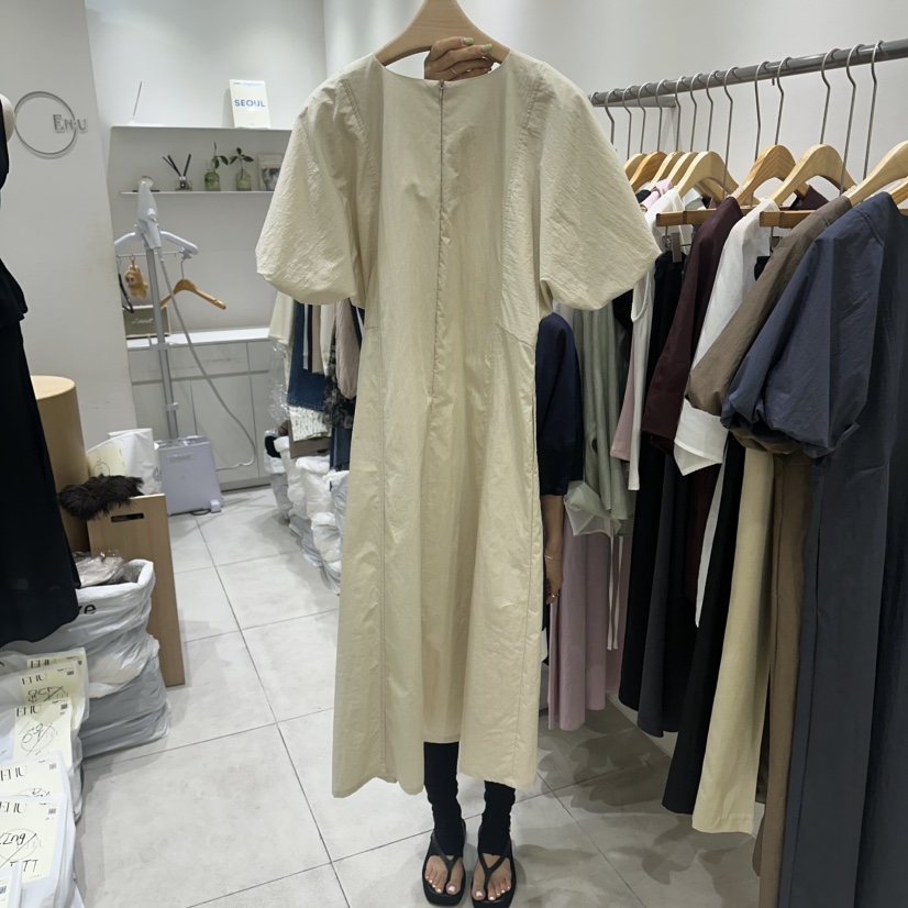 EN.U韓國直郵女士新品26春夏職業人氣推薦26夏季連衣裙LEN.U連衣裙