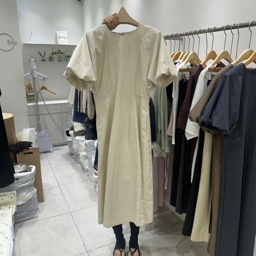 EN.U韓國直郵女士新品26春夏職業人氣推薦26夏季連衣裙LEN.U連衣裙圖色1