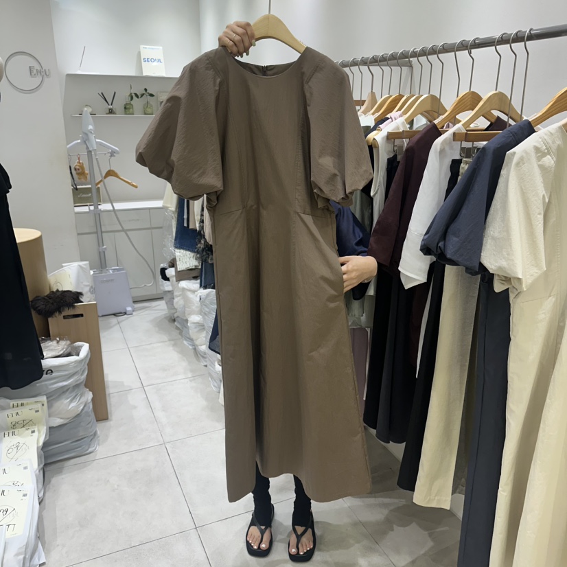 EN.U韓國直郵女士新品26春夏職業人氣推薦26夏季連衣裙LEN.U連衣裙圖色2