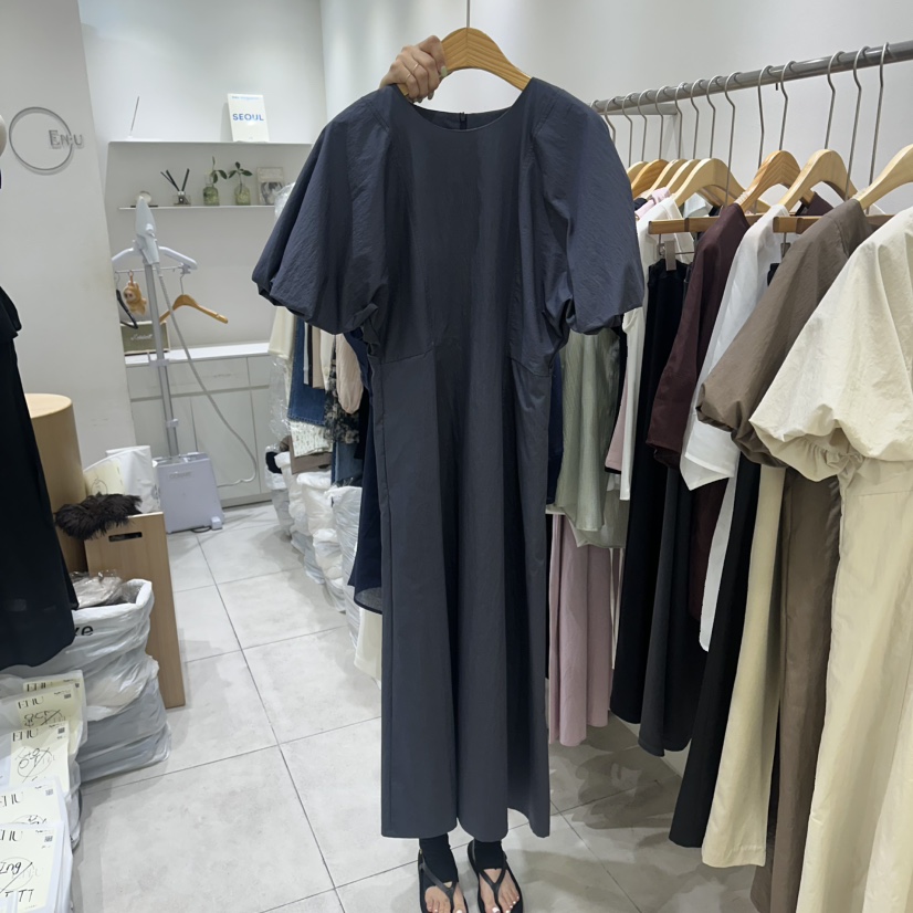 EN.U韓國直郵女士新品26春夏職業人氣推薦26夏季連衣裙LEN.U連衣裙圖色3