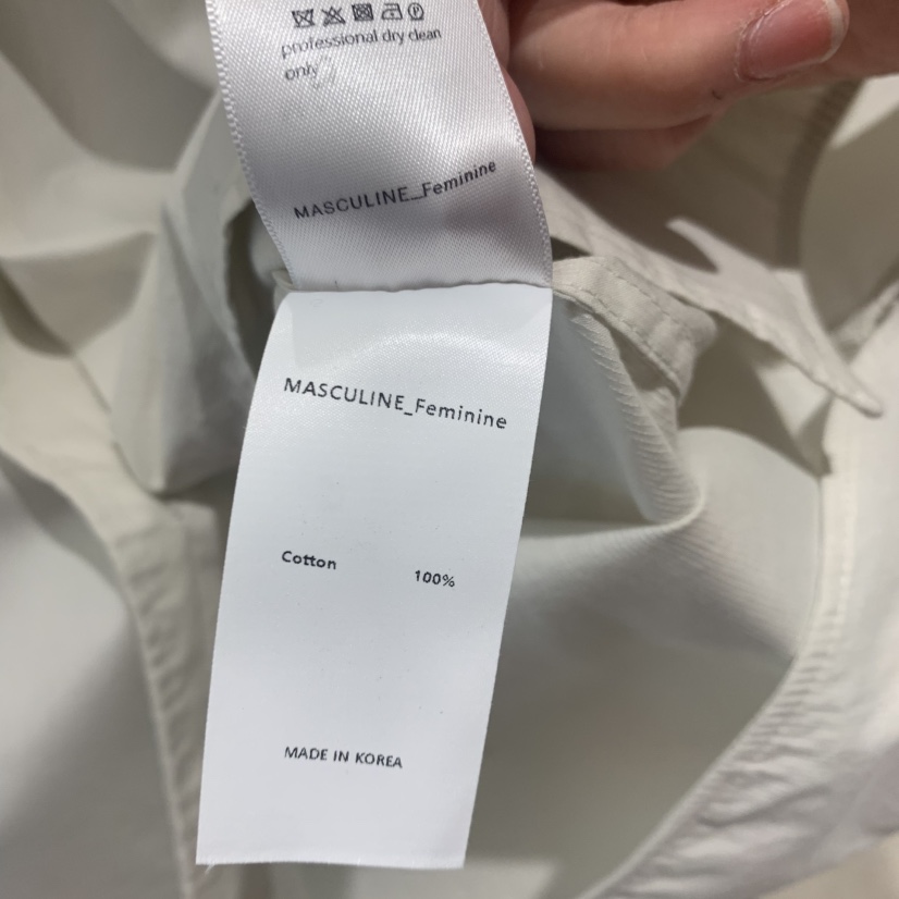 MASCULINE韓國直郵實拍女裝新款26春夏推薦休閑襯衫蕾絲衫SMASCULINE襯衫/蕾絲衫