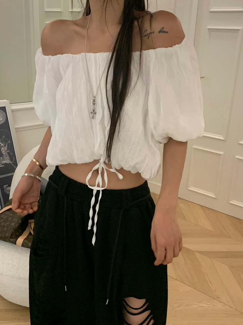 VIRKIN東大門實拍韓國女士新品推薦26夏季26春夏襯衫蕾絲衫VIRKIN襯衫/蕾絲衫
