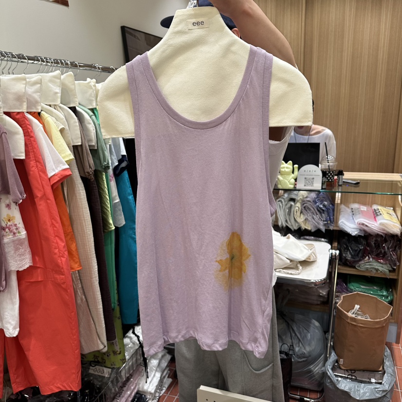 EEE韓國直郵女士新品熱賣時尚職業休閑推薦26夏季吊帶背心無袖EEE吊帶/背心圖色2