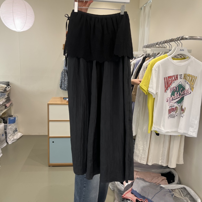 ARE韓國直郵女士新品26夏季推薦熱賣時尚職業人氣26春夏裙褲SARE YOU/ARE裙褲圖色2