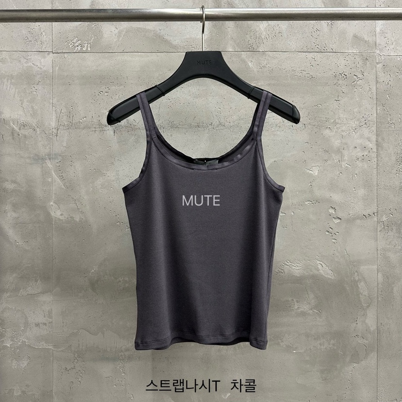 MUTE-P東大門實拍韓國女士新款熱賣休閑26春夏職業吊帶背心MUTE吊帶/背心圖色5