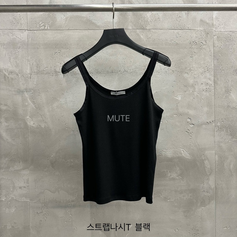MUTE-P東大門實拍韓國女士新款熱賣休閑26春夏職業吊帶背心MUTE吊帶/背心圖色6