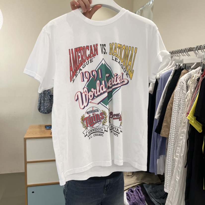 ARE韓國直郵女士新品熱賣推薦職業26春夏休閑時尚人氣T恤ARE YOU/ARET恤圖色1