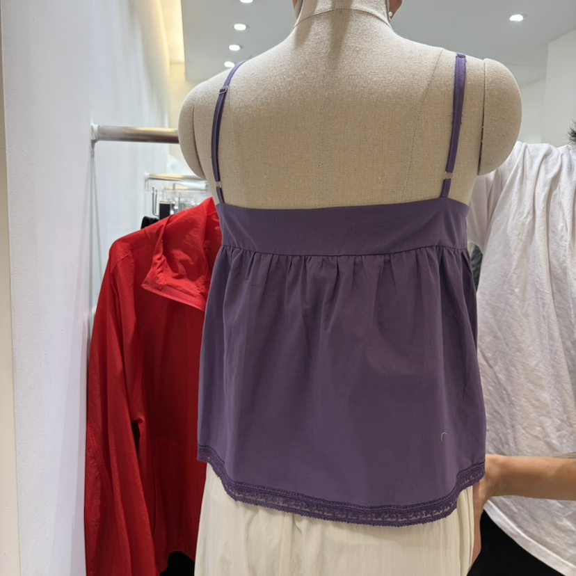 THE REST韓國直郵女裝新品熱賣時尚推薦26夏季吊帶背心無袖THE REST/UNNOEUD吊帶/背心