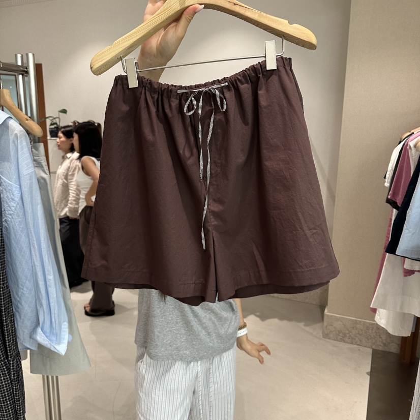 ANDMORE BUTTON韓國直郵女士新款休閑26夏季職業人氣短褲ANDMORE BUTTON短褲圖色2