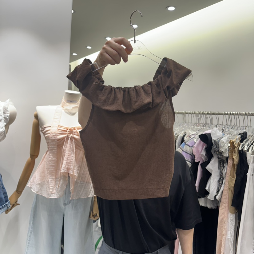 BAIE.38韓國東大門代購女士新品人氣熱賣時尚襯衫蕾絲衫BAIE.38襯衫/蕾絲衫圖色1