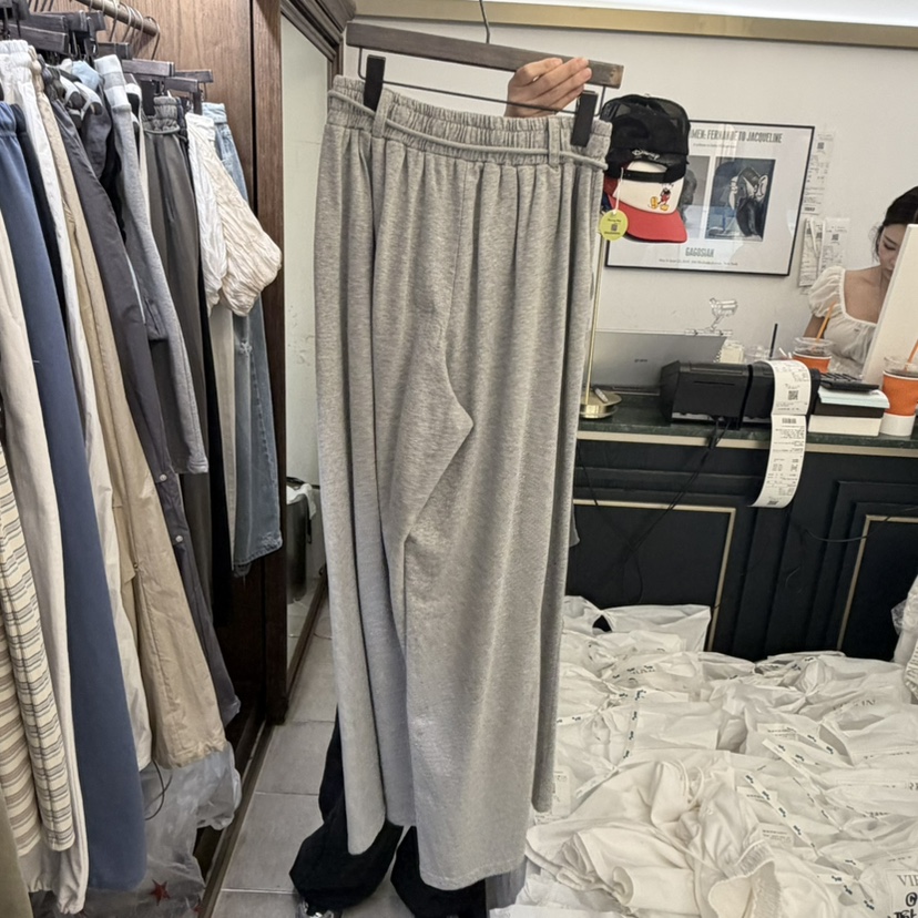 VIRKIN韓國東大門代購女士新款職業休閑推薦時尚休閑褲復古VIRKIN休閑褲