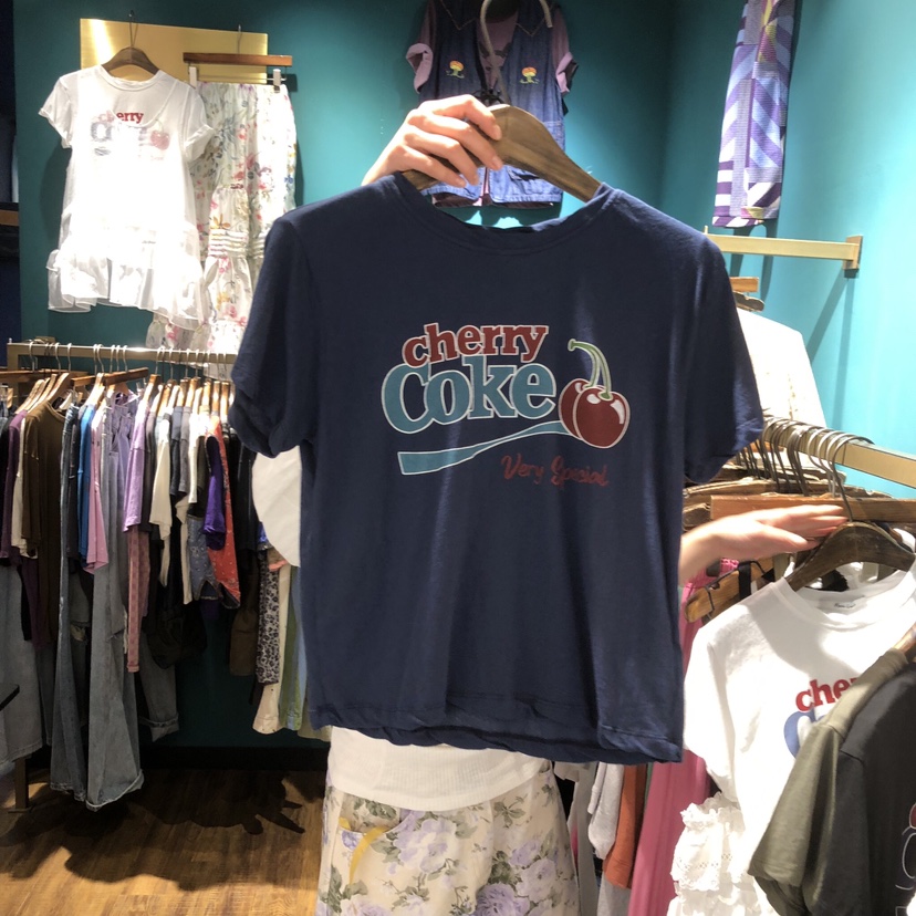 MERCI LINDA韓國東大門代購女裝新品熱賣時尚職業26春夏T恤MERCI LINDAT恤圖色3