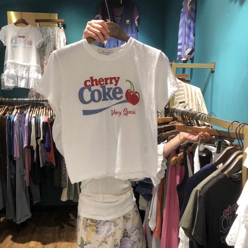 MERCI LINDA韓國東大門代購女裝新品熱賣時尚職業26春夏T恤MERCI LINDAT恤圖色4