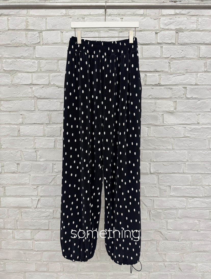 SOMETHING-L/FANCY東大門實拍韓國女士新品職業休閑褲褶皺SOMETHING-L/FANCY休閑褲圖色2