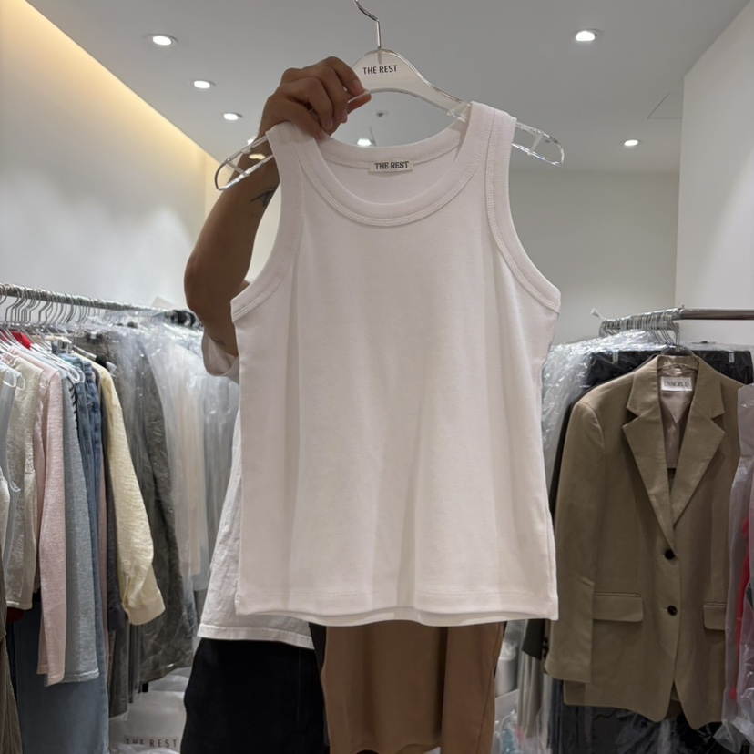 THE REST韓國直郵女士新款時尚休閑職業推薦人氣吊帶背心THE REST/UNNOEUD吊帶/背心圖色4