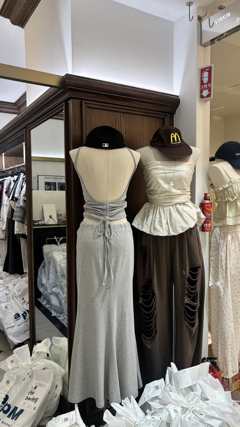 VIRKIN韓國代購女士新品26夏季休閑26春夏熱賣時尚吊帶背心VIRKIN吊帶/背心