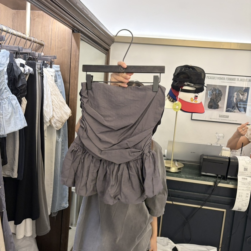 VIRKIN韓國代購女士新款26夏季休閑職業26春夏推薦吊帶背心VIRKIN吊帶/背心圖色4