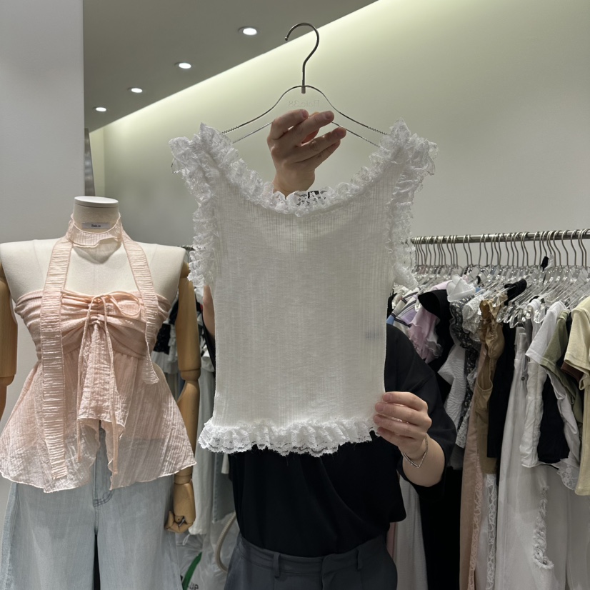 BAIE.38韓國代購女裝新款職業26春夏推薦時尚吊帶背心無袖BAIE.38吊帶/背心