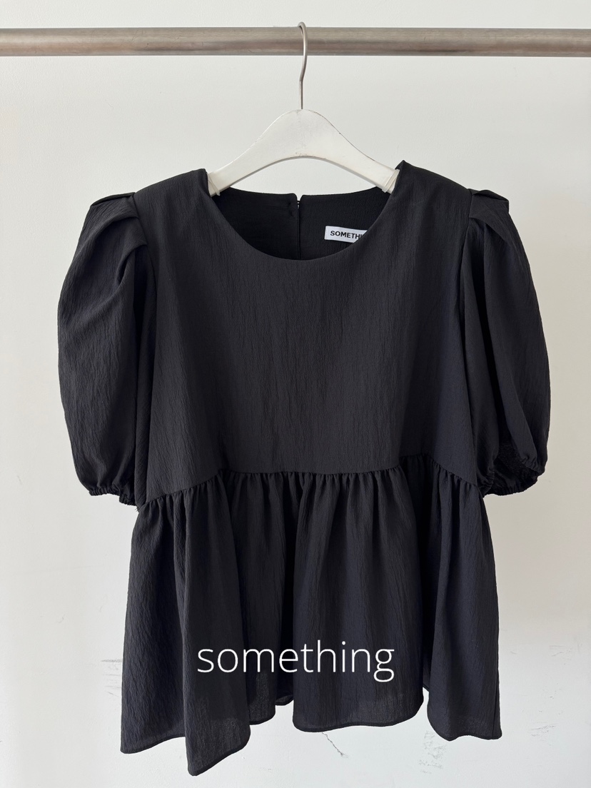 SOMETHING-L/FANCY東大門實拍韓國女士新款熱賣襯衫蕾絲衫BLSOMETHING-L/FANCY襯衫/蕾絲衫圖色2
