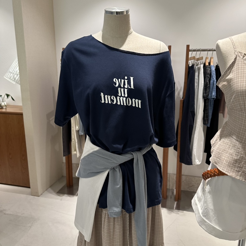 ANDMORE BUTTON韓國代購女士新款26夏季休閑26春夏時尚T恤ANDMORE BUTTONT恤圖色3
