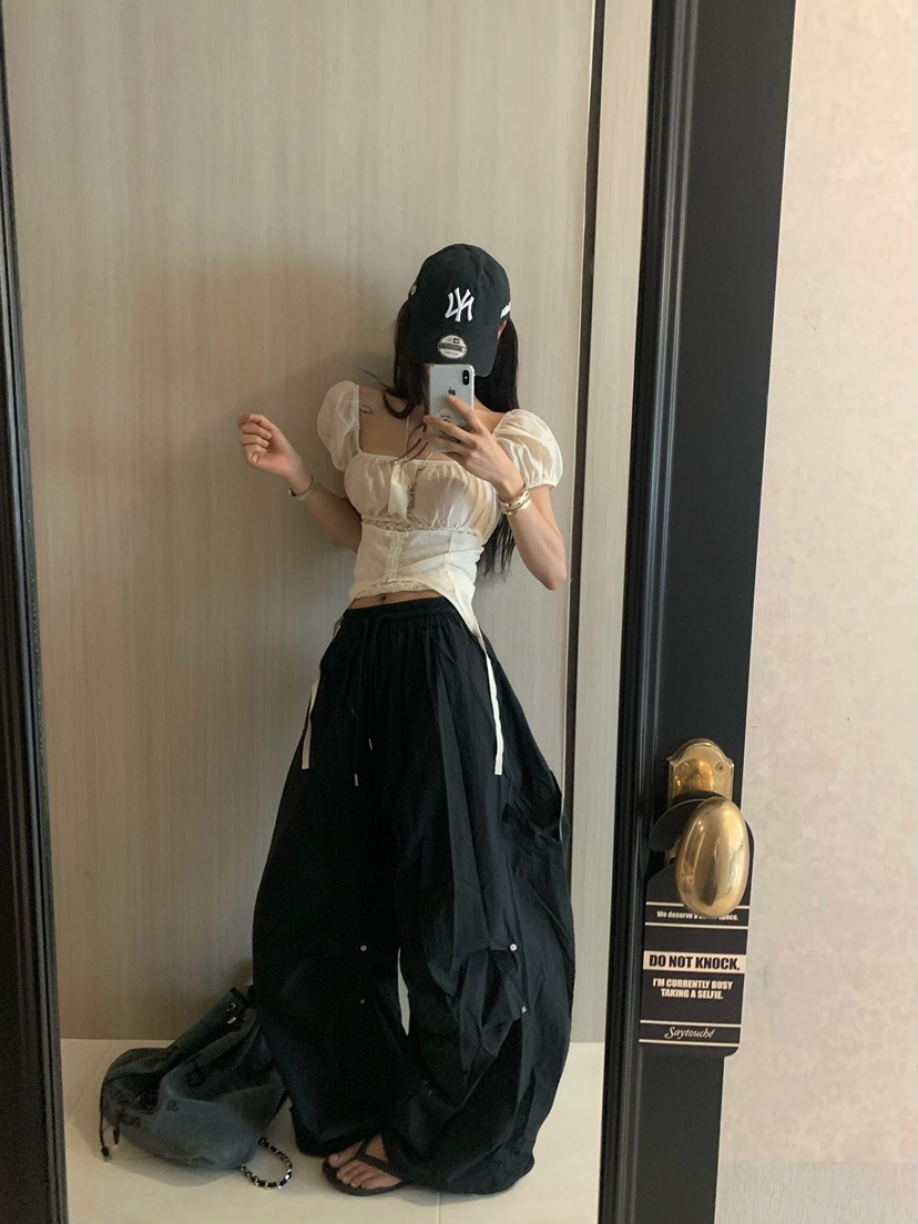 VIRKIN韓國直郵女士新款職業人氣時尚休閑26夏季襯衫蕾絲衫VIRKIN襯衫/蕾絲衫