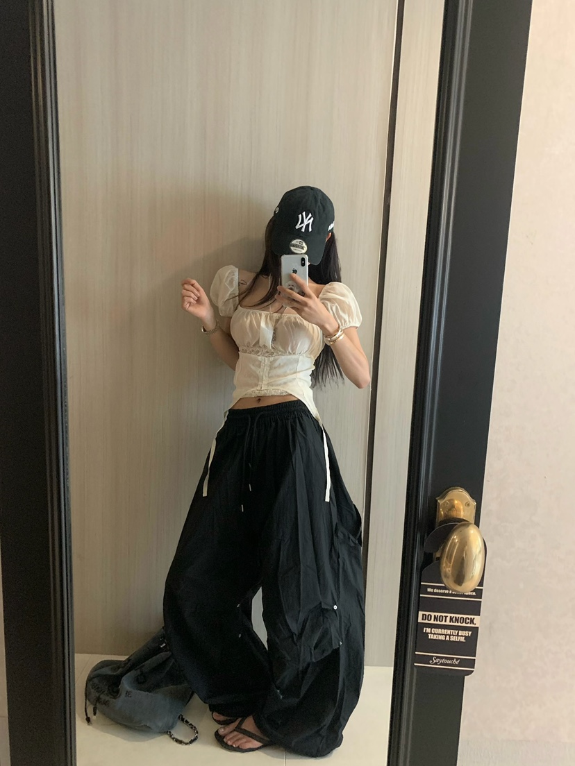 VIRKIN韓國直郵女士新款職業人氣時尚休閑26夏季襯衫蕾絲衫VIRKIN襯衫/蕾絲衫