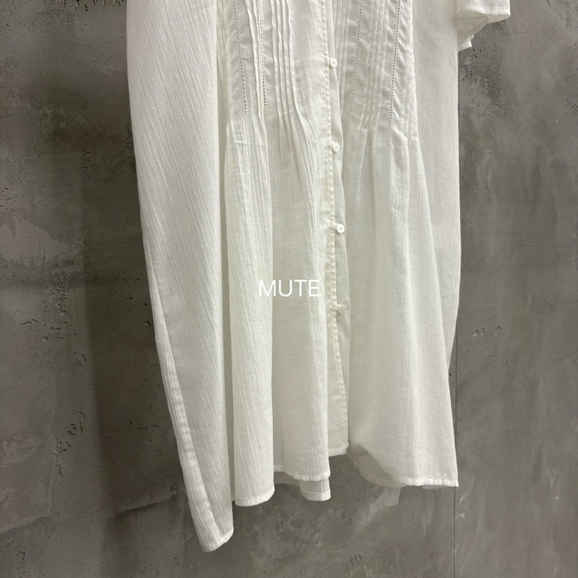 MUTE-P東大門實拍韓國女士新款熱賣26春夏職業連衣裙OPSMUTE連衣裙