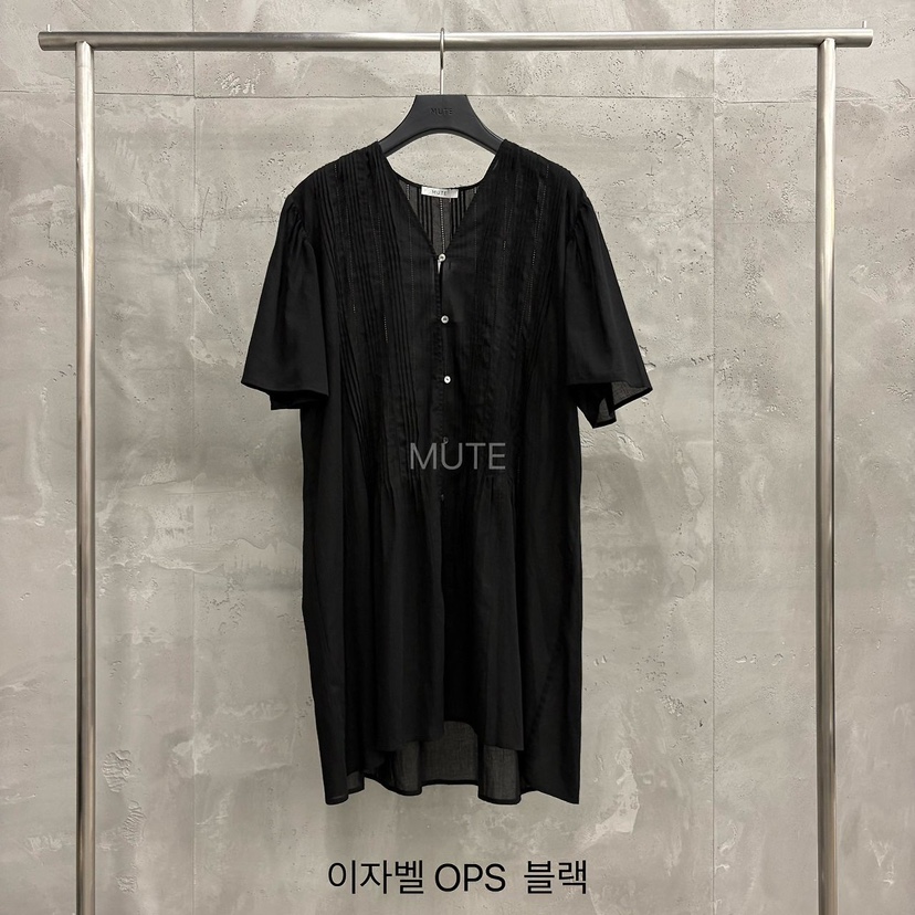MUTE-P東大門實拍韓國女士新款熱賣26春夏職業連衣裙OPSMUTE連衣裙圖色2