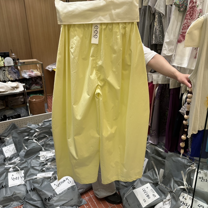 EEE韓國代購女士新品26夏季人氣熱賣推薦休閑職業26春夏休閑褲EEE休閑褲