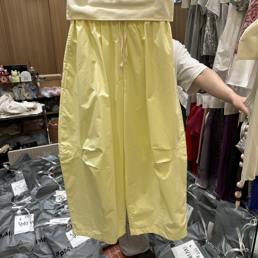 EEE韓國代購女士新品26夏季人氣熱賣推薦休閑職業26春夏休閑褲EEE休閑褲圖色4