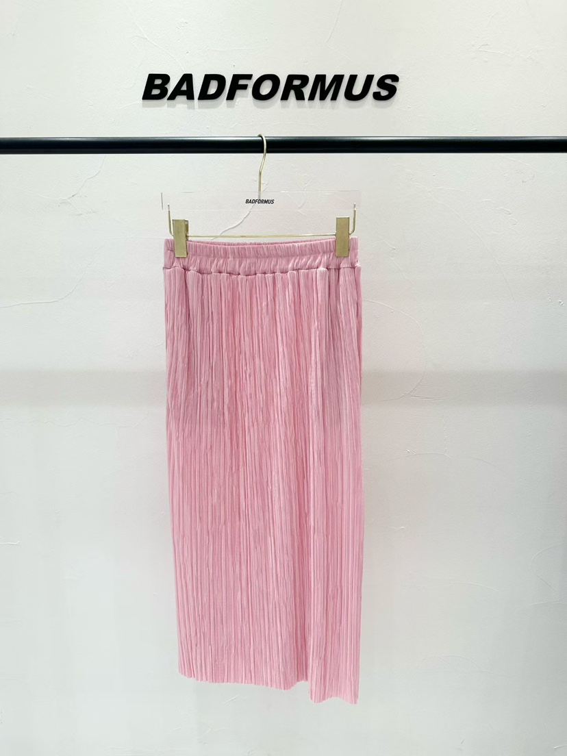 BADFORMUS韓國代購女士新品26夏季人氣推薦半身裙中短裙經典BADFORMUS半身裙/中短裙圖色1