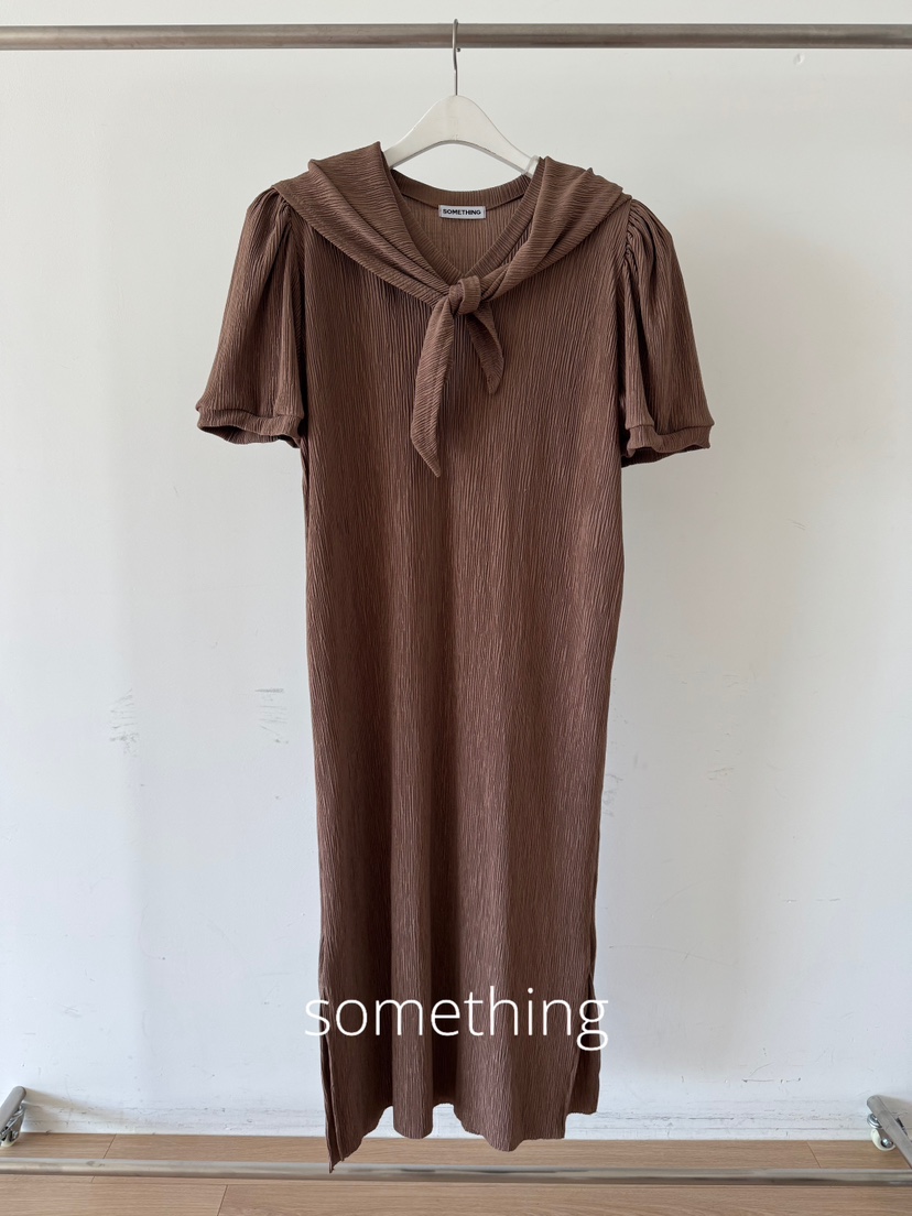SOMETHING-L/FANCY韓國直郵女裝新品26春夏套裝披肩褶裥SOMETHING-L/FANCY套裝圖色3