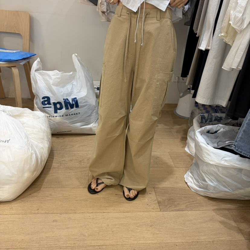 FOREST韓國直郵女裝新款26夏季推薦職業時尚休閑褲工裝褲FOREST休閑褲圖色1