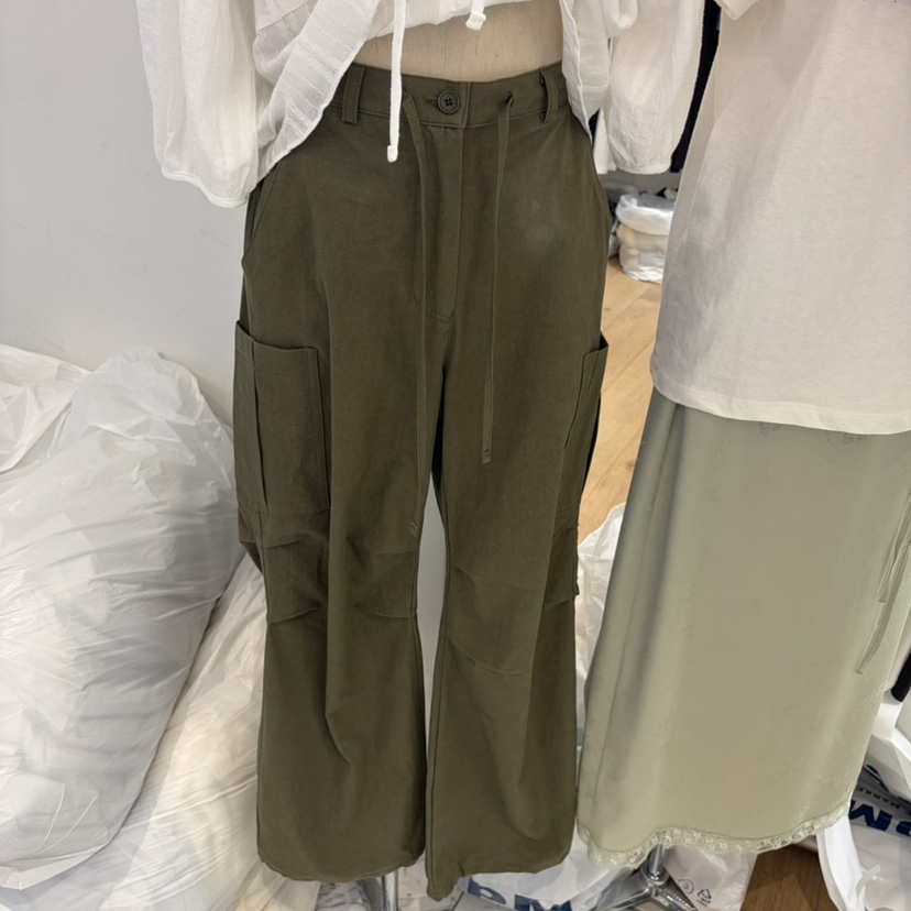 FOREST韓國直郵女裝新款26夏季推薦職業時尚休閑褲工裝褲FOREST休閑褲圖色3
