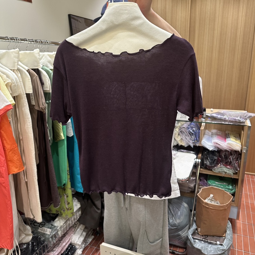 EEE韓國直郵實拍女裝新品人氣26夏季時尚熱賣休閑推薦T恤EEET恤