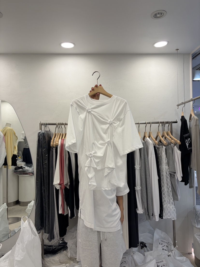 DELICATE韓國東大門代購女士新品人氣職業推薦熱賣休閑T恤DELICATET恤圖色1