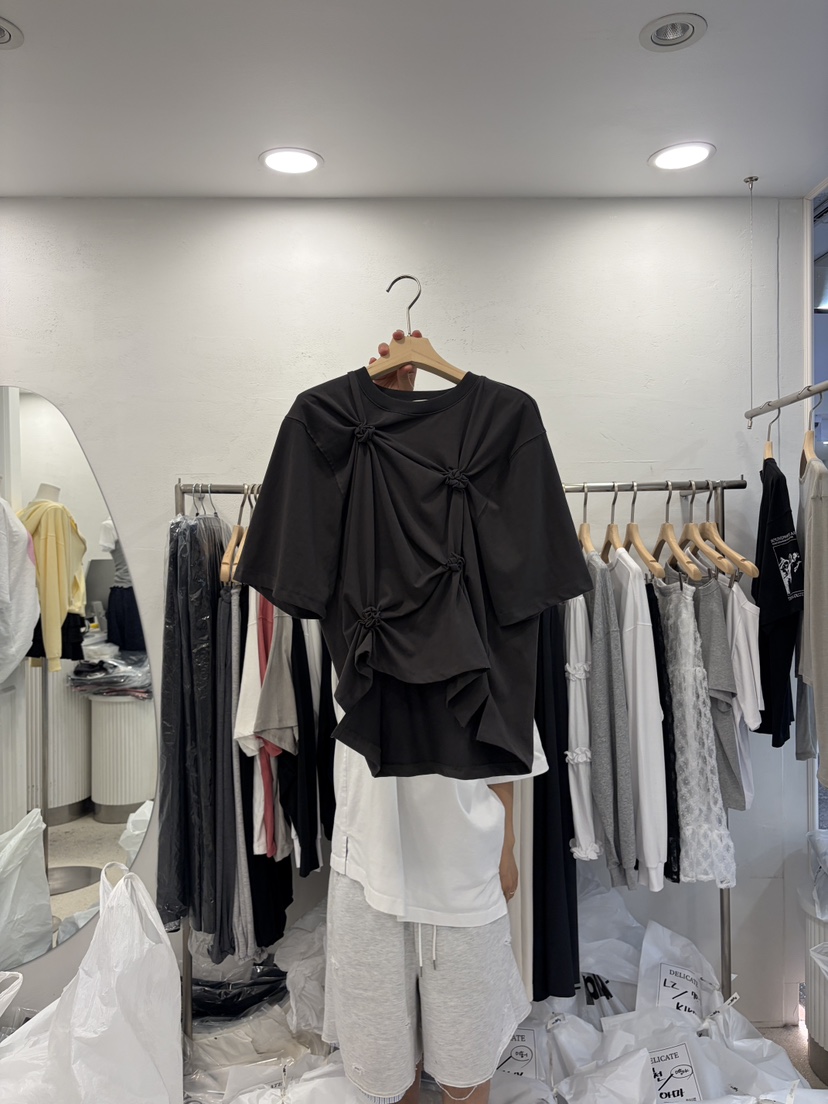 DELICATE韓國東大門代購女士新品人氣職業推薦熱賣休閑T恤DELICATET恤圖色2