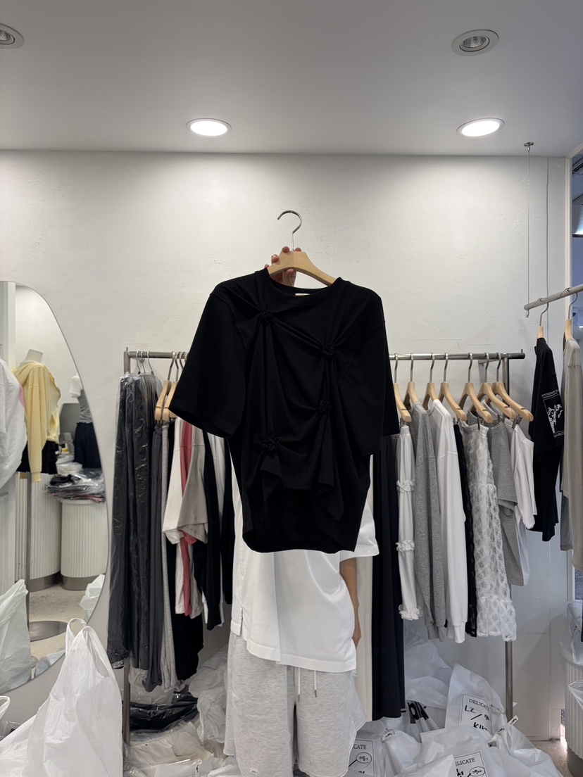 DELICATE韓國東大門代購女士新品人氣職業推薦熱賣休閑T恤DELICATET恤圖色3
