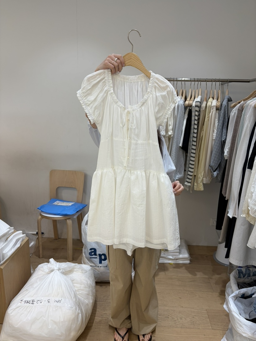 FOREST韓國直郵女士新品熱賣職業26春夏26夏季推薦連衣裙FOREST連衣裙圖色1