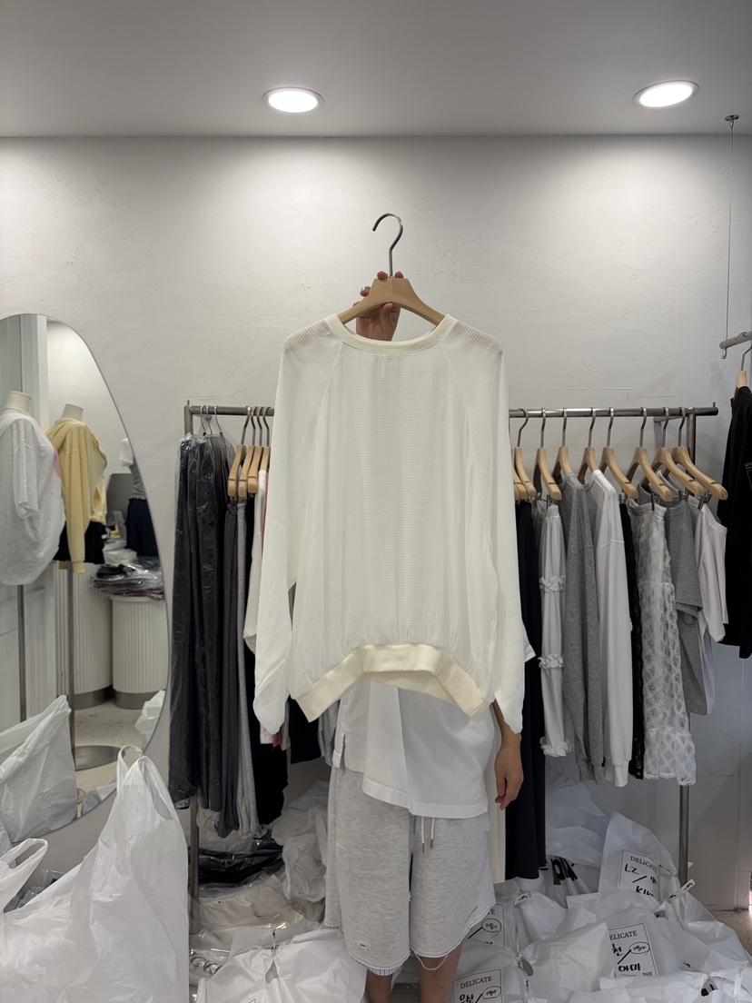 DELICATE韓國東大門代購女士新品職業推薦26春夏襯衫蕾絲衫DELICATE襯衫/蕾絲衫圖色1