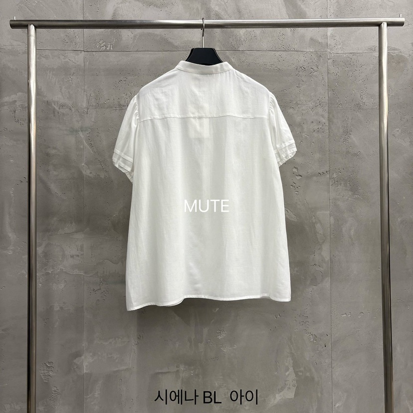 MUTE-P東大門實拍韓國女士新品26春夏時尚推薦襯衫蕾絲衫BLMUTE襯衫/蕾絲衫