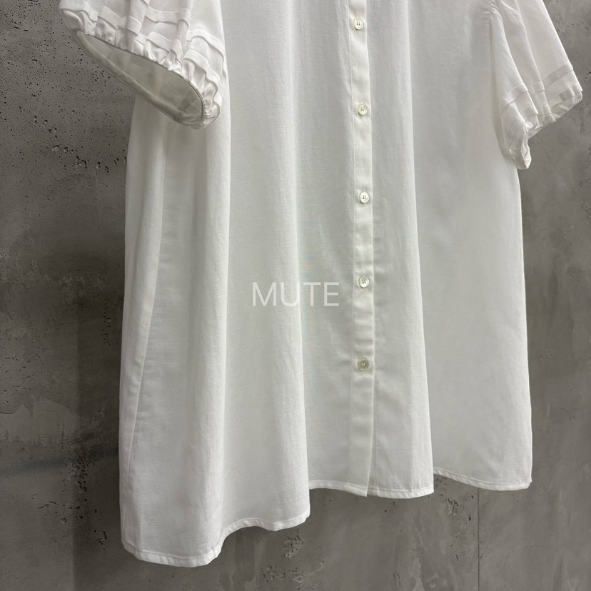 MUTE-P東大門實拍韓國女士新品26春夏時尚推薦襯衫蕾絲衫BLMUTE襯衫/蕾絲衫