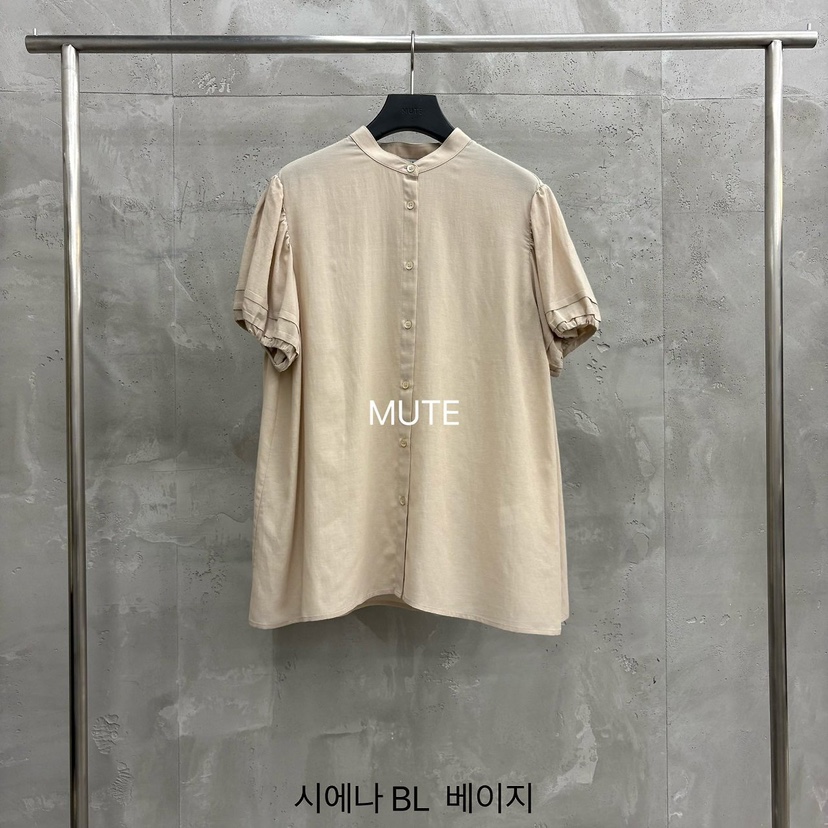 MUTE-P東大門實拍韓國女士新品26春夏時尚推薦襯衫蕾絲衫BLMUTE襯衫/蕾絲衫圖色3