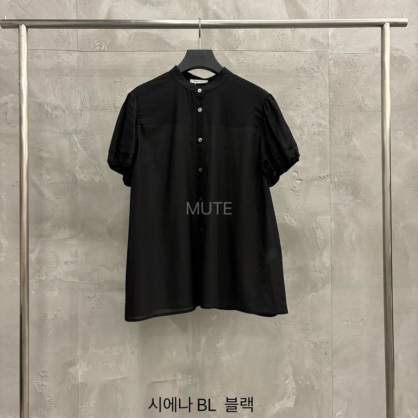MUTE-P東大門實拍韓國女士新品26春夏時尚推薦襯衫蕾絲衫BLMUTE襯衫/蕾絲衫圖色4