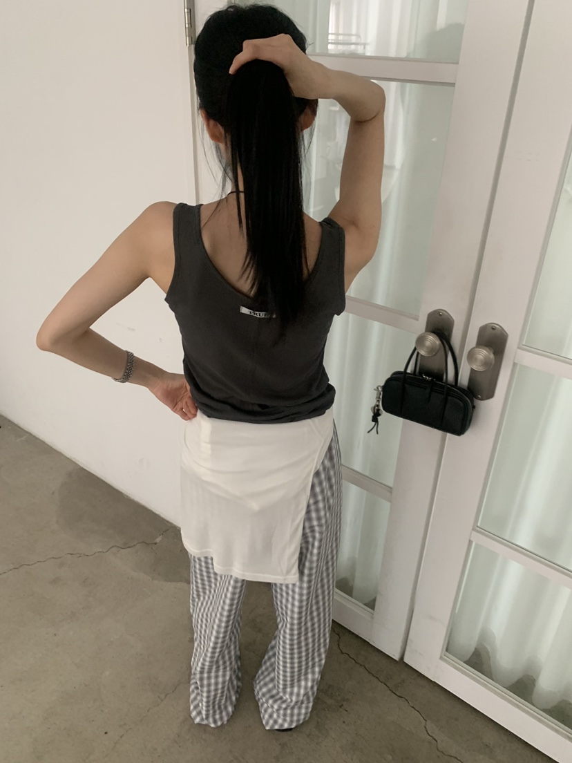 TRUE韓國代購女士新品人氣推薦休閑熱賣時尚職業吊帶背心STRUE吊帶/背心