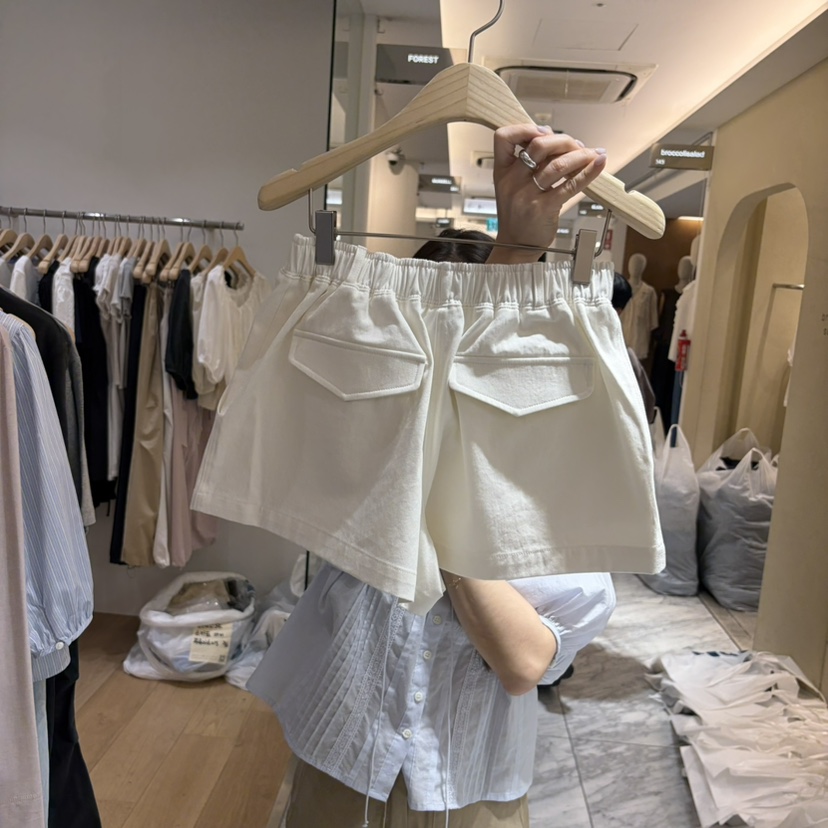 FOREST韓國直郵實拍女士新品休閑職業時尚推薦熱賣人氣短褲FOREST短褲